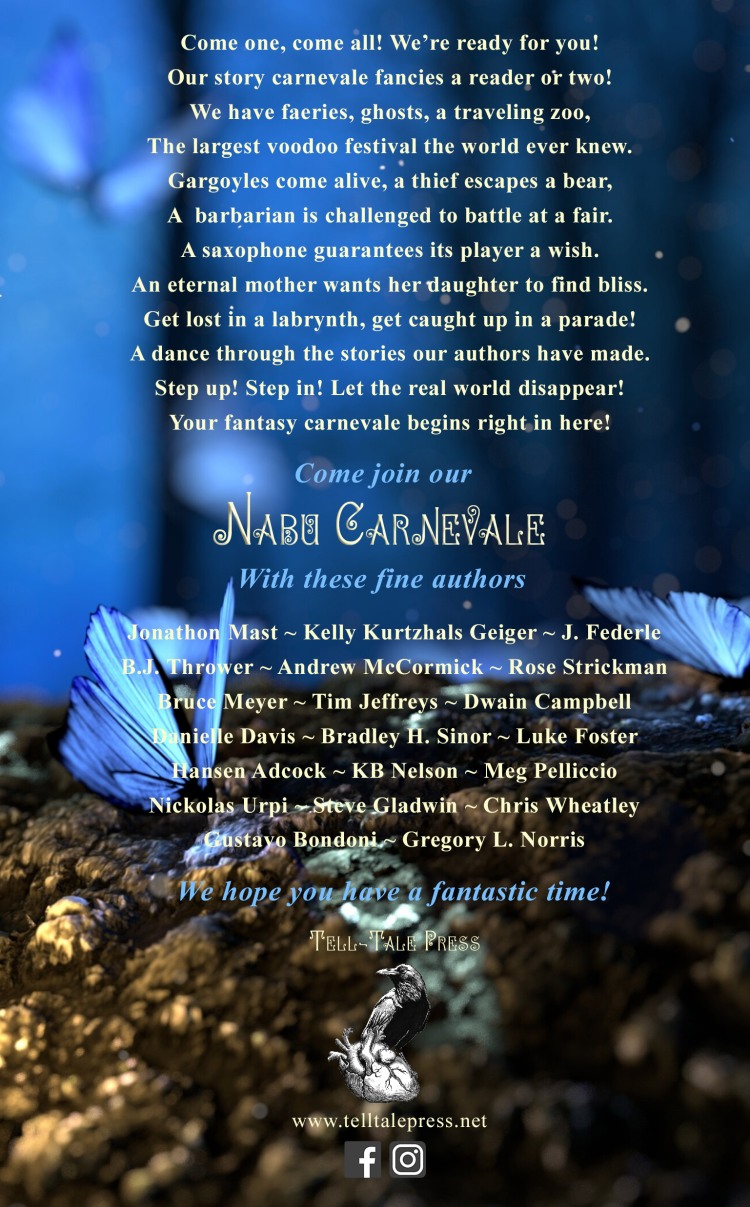 The Spell Books Vol 3 Nabu Carnevale Back Cover
